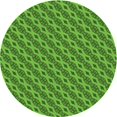 thumbnail image 1 of Ahgly Company Machine Washable Indoor Round Transitional Green Area Rugs, 4' Round, 1 of 7