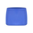 thumbnail image 3 of Aiihoo Womens Bodycon Mini Skirt Low Rise Miniskirt Solid Color Elastic Waistband Beachwear Pool Skirts Cover Up Blue One Size, 3 of 6