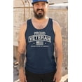 thumbnail image 4 of Proud Veteran Tank Top Veteran's Day Military Honor US Flag Army Air Force RED Friday American Patriot Men's Top, 4 of 7