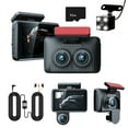 thumbnail image 1 of Unatoiry Car 3Lens DVR 3-Channel Dash Cam Front And Rear Inside Dash Video Recorder Car, 1 of 1