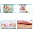 thumbnail image 6 of 4 Pack Soft Exfoliating Bath Sponge, Multi-Color Bath Sponge Shower Brush, Soft Bath Sponges for Shower, Dead Skin Removal Bathing Sponge, Shower Sponge for Adult Baby, 6 of 7