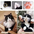 thumbnail image 2 of Mochila Chongker con forma de felpa con forma de gato, color negro, tamaño grande, 2 of 9