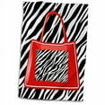 thumbnail image 2 of 3dRose, My Red Zebra Bag, 15x22 Hand Towel, 2 of 2