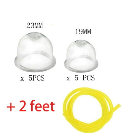 

5 X Small Primer Bulbs 5 X Large for Victa Echo Homelite Stihl Talon Ryobi Ho