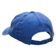 thumbnail image 3 of US 30 Embroidered Unstructured Cotton Cap - Royal OSFM, 3 of 5