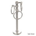 thumbnail image 4 of Vanity Top 3 Towel Ring Guest Towel Valet - Polished Chrome / Grooved, 4 of 5
