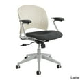 thumbnail image 2 of Safco Rêve Series Task Chair Round Plastic Back Polyester Seat Black Seat/Back 6803BL, 2 of 3