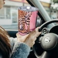 thumbnail image 6 of Susaid Cheetah On Toilet Humor Art Print 20oz Car Cup,Insulated Coffee Cup Fully Spill Proof Travel Coffee Mug, Stainless Steel Tumbler for Work Home Outdoor Car-Without Straw, 6 of 8