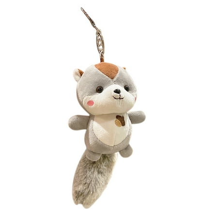 

Squirrel Shape Key Pendant Lovely Bag Pendant Squirrel Design Hanging Pendant