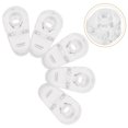 thumbnail image 1 of OUNONA Mirror Clip Set Window Flush Clips For Plastic Cabinet Panel Glass Mounting Clamp Frameless Mirror Brackets, 1 of 8