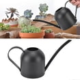 thumbnail image 5 of 500ml Watering Pot Black Stainless Steel Gardening Potted LongMouth Sprinkling Pot for Various Plants Potted Flowers, 5 of 5