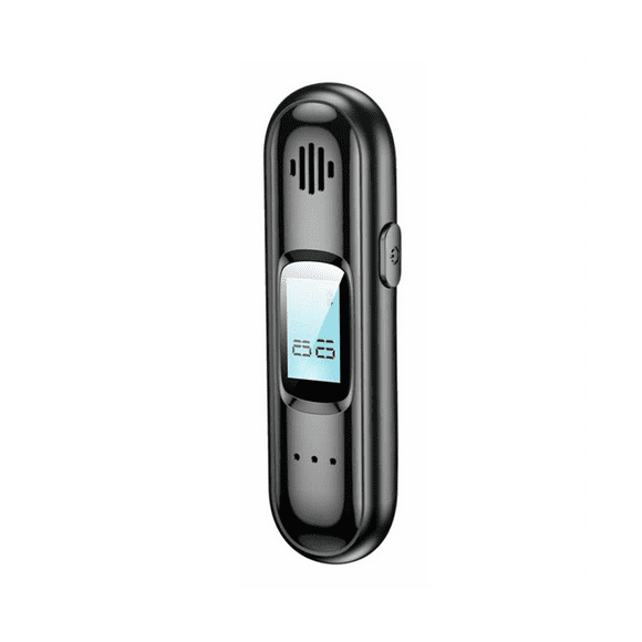 Portable Non-Contact Alcohol Tester Breathalyzer Rechargeable with LED Screen Digital Display Automatic Breath Test A