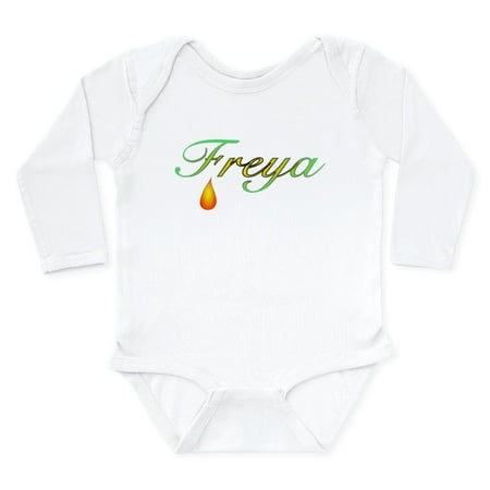 

CafePress - Freya - Long Sleeve Cotton Baby Bodysuit