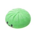 thumbnail image 2 of Squishy T-oy, Decompression Bun T-oy, Silicone Stress Relieving Release Hand Pinching for Adults, Green, 2 of 6