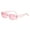 Pink, variant on Multi Protection Daily Eyewear Scratch Resistant Lens Pressure-Free Wearing Elastic Spring Temple Minimalist Universal Glasses for Men and Women