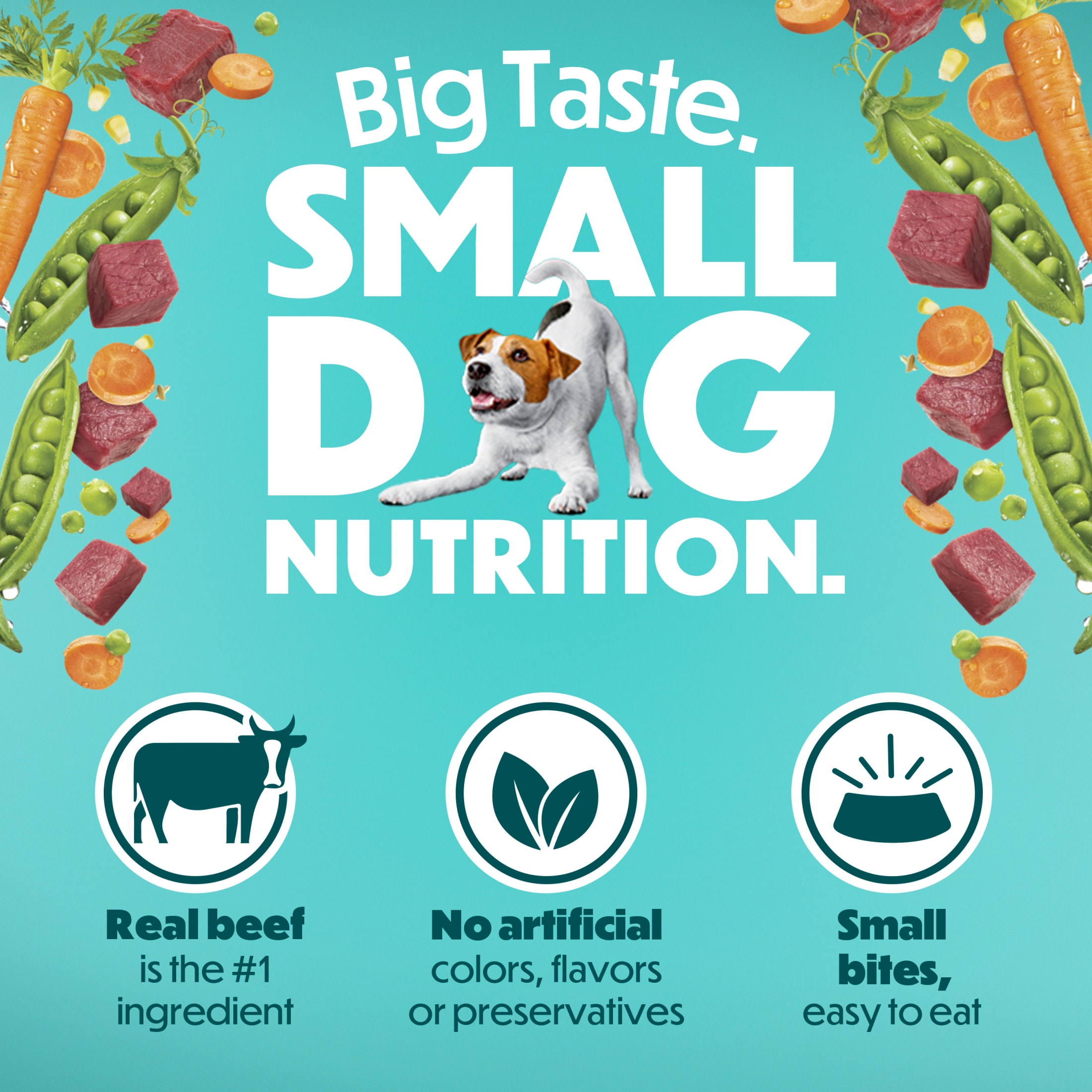 Beneful Incredibites Farm-Raised Beef Small Breed Dry Dog Food photo 4