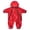 Red, variant on Infant Waterproof Rainsuit with Reflective Stripes by Wootie