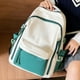 thumbnail image 5 of Mochila de lona | Correas de colchón de aire transpirables | Gran capacidad 30L | Bolsillo para portátil de 15,6 pulgadas | Multicompartimento | Material impermeable y duradero | 45x30x13cm | Bolso, 5 of 5
