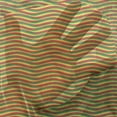 thumbnail image 3 of Rasta Tulle Curtains with Rod Pocket, Vivid Colors Ethiopian Flag Colors in Wavy Style Stripes Image, Sheer Drape for Wedding Party 2 Panels, 7 Sizes, Marigold Green and Red, by Ambesonne, 3 of 3