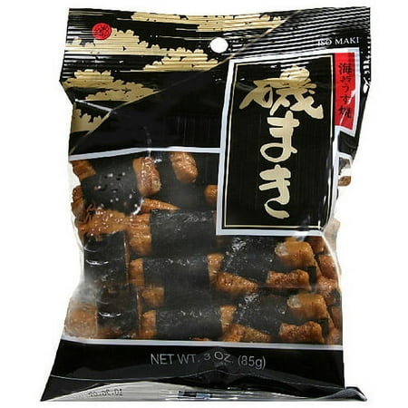 JFC International Iso Maki Rice Crackers, 3 oz (Pack of 12)