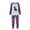 Purple-Mom, variant on Zwiiyzr Family Christmas Pajamas Matching Sets for Kids Parent Child Christmas Set Printed Home Clothes Pajamas Long Sleeved Jumpsuit Kid'S Style Purple-Kids