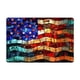 thumbnail image 2 of Acrylic Hanging Decoration, Glazed Style Independence Day House Decoration, Independence Day Acrylic Wall Art, Outdoor Home Decor, Patriotic Wall Hangings, Glazed Finish, Metal Frame, 2-Tier, 2 of 8