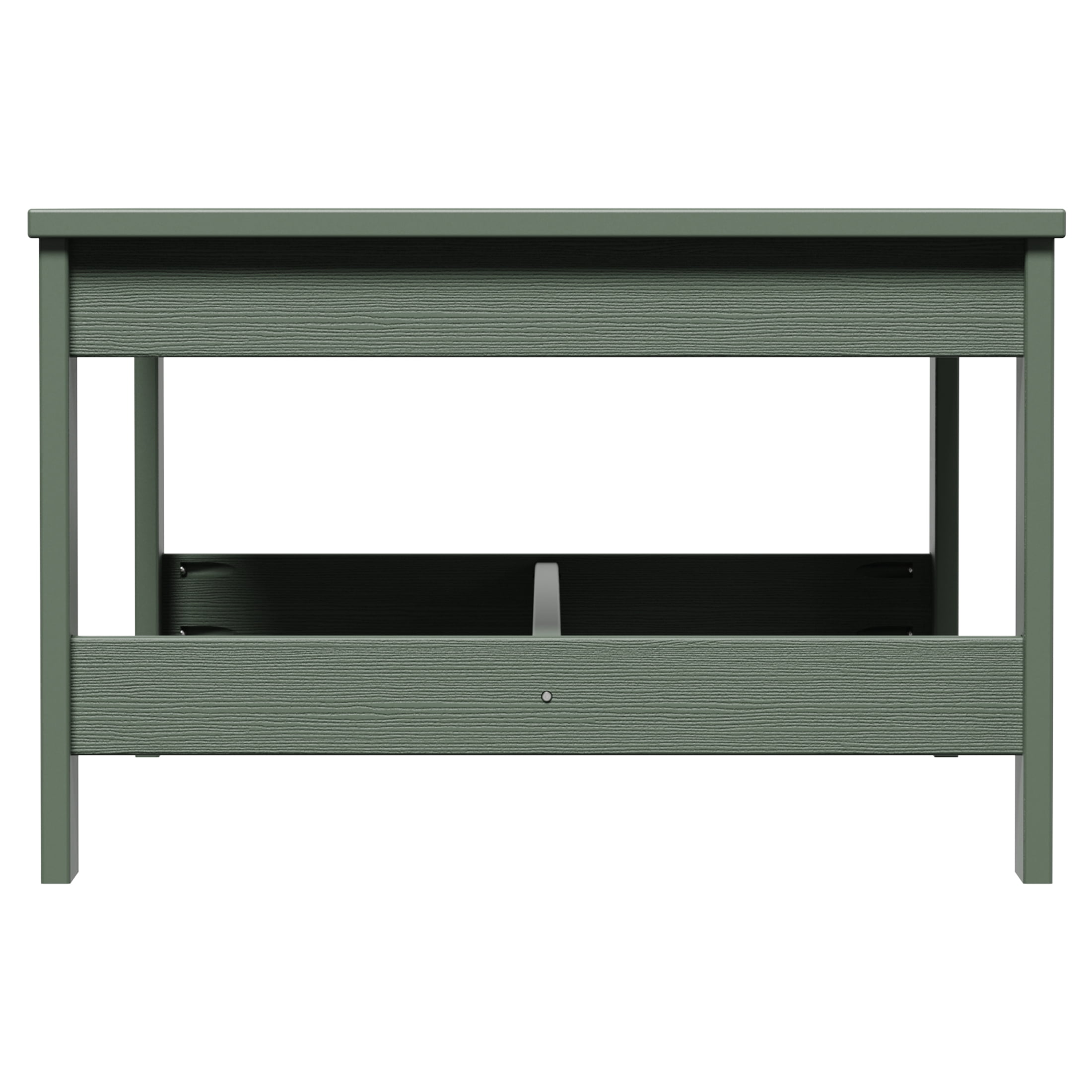 Better Homes & Gardens Ezra Outdoor HDPE Coffee Table, Green