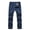 Navy, variant on QPNGRP Men's Snow Ski Pants Water Resistance Fleece Lined Cargo Pants Softshell for Winter Outdoor with Zippered Bottom Legs