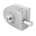 thumbnail image 3 of Pestillo deslizante, pernos de acero inoxidable, control de acceso deslizante de empuje, cerradura de puerta de vidrio para oficina, accesorios de baño para el hogar con llaves, 3 of 14