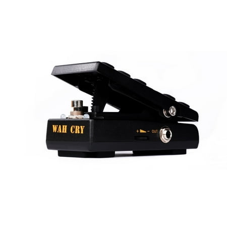 Donner Wah Cry 2 in 1 Mini Guitar Wah Effect/Volume Pedal True (Best Volume Pedal For Swells)