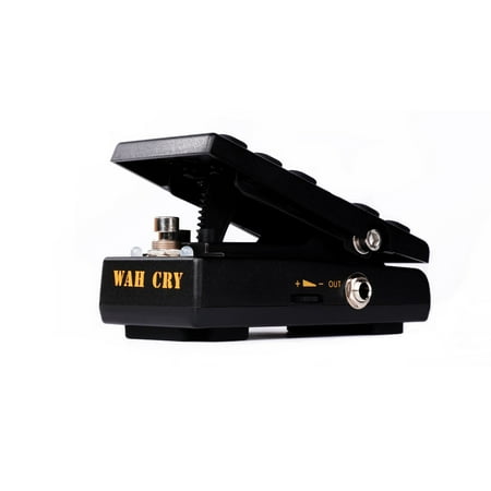 Donner Wah Cry 2 in 1 Mini Guitar Wah Effect/Volume Pedal True (Best Wah Volume Pedal)