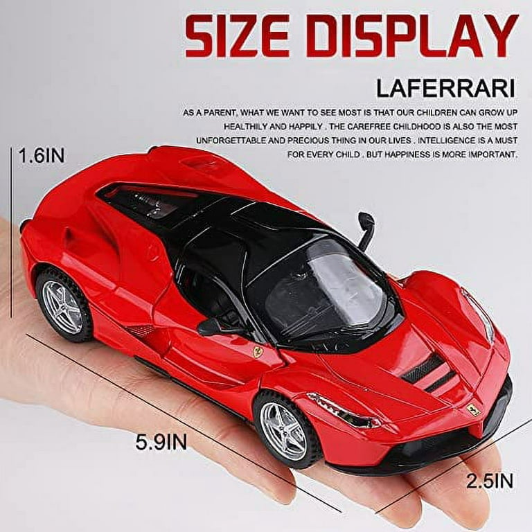 Pull Back Car Model, Laferrari 1:32, Ferrari 1:32