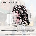 thumbnail image 7 of Xixirimido Shoulder Bag Crossbody for Women Crossbody Bags with Adjustable Strap Cell Phone Purses Sling Bag for Travel Hiking Shopping, Axolotl White Cherry Blossom, 7 of 7