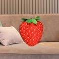 thumbnail image 4 of Adorable juguete de peluche de frutas, almohada de juguete de fresa rellena, juguete de peluche para el hogar, dormitorio, sala de estar, decoración, Zulema juguetes de frutas rellenas, 4 of 8
