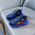 thumbnail image 5 of Zapatillas de deporte informales LED de Disney, zapatos de malla para exteriores para niños, color rojo y negro, antideslizantes, talla 21-30, 5 of 5