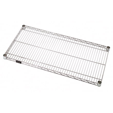 Ws36124pk Heavy Duty Shelving Chrome Plated 36 Inch X 12 Wire Shelves Case Of 4 This On Opens A Dialog That Displays Additional Images For Product With The Option To Zoom In Or Out