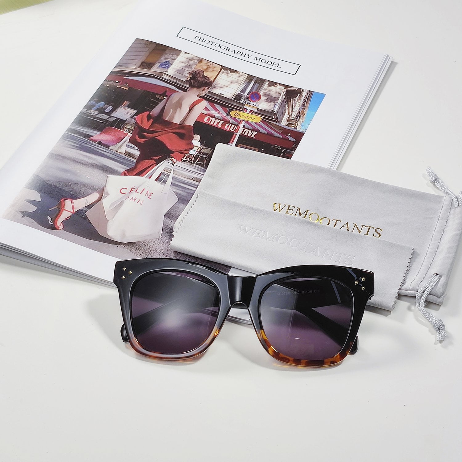 WEMOOTANTS Oversized Reading Sunglasses 3.0 for Women Black and Tortoise Full Sun Readers 1.00 1.25 1.50 1.75 2.00 2.25 2.50 2.75 3.00 3.50 4.00