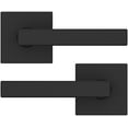 thumbnail image 3 of Baldwin L023190PASS L023 Passage Door Lever Set - Black, 3 of 7