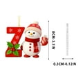 thumbnail image 3 of 26 Letters Christmas Tree Decoration Pendant Christmas Tree Ornaments DIY Christmas Ornaments Christmas Decoration Xmas Tree Hanging Decor, 3 of 6