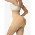 thumbnail image 4 of Reta Front Zipper Butt  Shorts High Waist Shapewear, 4 of 13