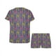 thumbnail image 4 of Conjunto de pijama corto para mujer con estampado de cebra LKS303, 4 of 4