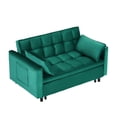 thumbnail image 6 of 55-inch Green Velvet - Solid Frame - In Living or Bedroom - Seats Two Comfortably, 6 of 6