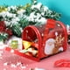 thumbnail image 5 of Caja de Regalo de Navidad con Forma de Buzón, Caja Creativa de Lata de de Navidad para Adorno, Mostrador de Cocina, Festival, Regalos de Navi Papá Noel Gloria caja de galletas, 5 of 9