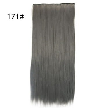 NIZELUK Real Remy Fashion Hair Long Clip-In Hair Extensions, Full Straight Synthetic Wig for Instant Volume and Length, Natural Looking Hairpiece Clearance Sales Today Deals Prime