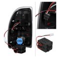 thumbnail image 3 of Xtune Dodge Dakota 97-04 LED Tail Lights Black ALT-JH-DDAK97-LED-BK, 3 of 10