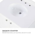 thumbnail image 6 of DHP Metcalfe 30 Inch Bathroom Vanity with Sink, White, 6 of 22