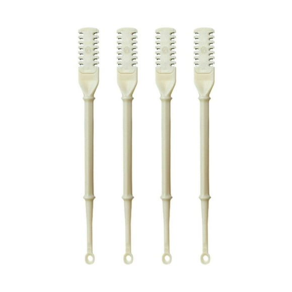 Couteau à Poils du Nez Double Face, Tondeuse Manuelle à Poils du Nez Rotative à 360 Degrés HOT H3T8
