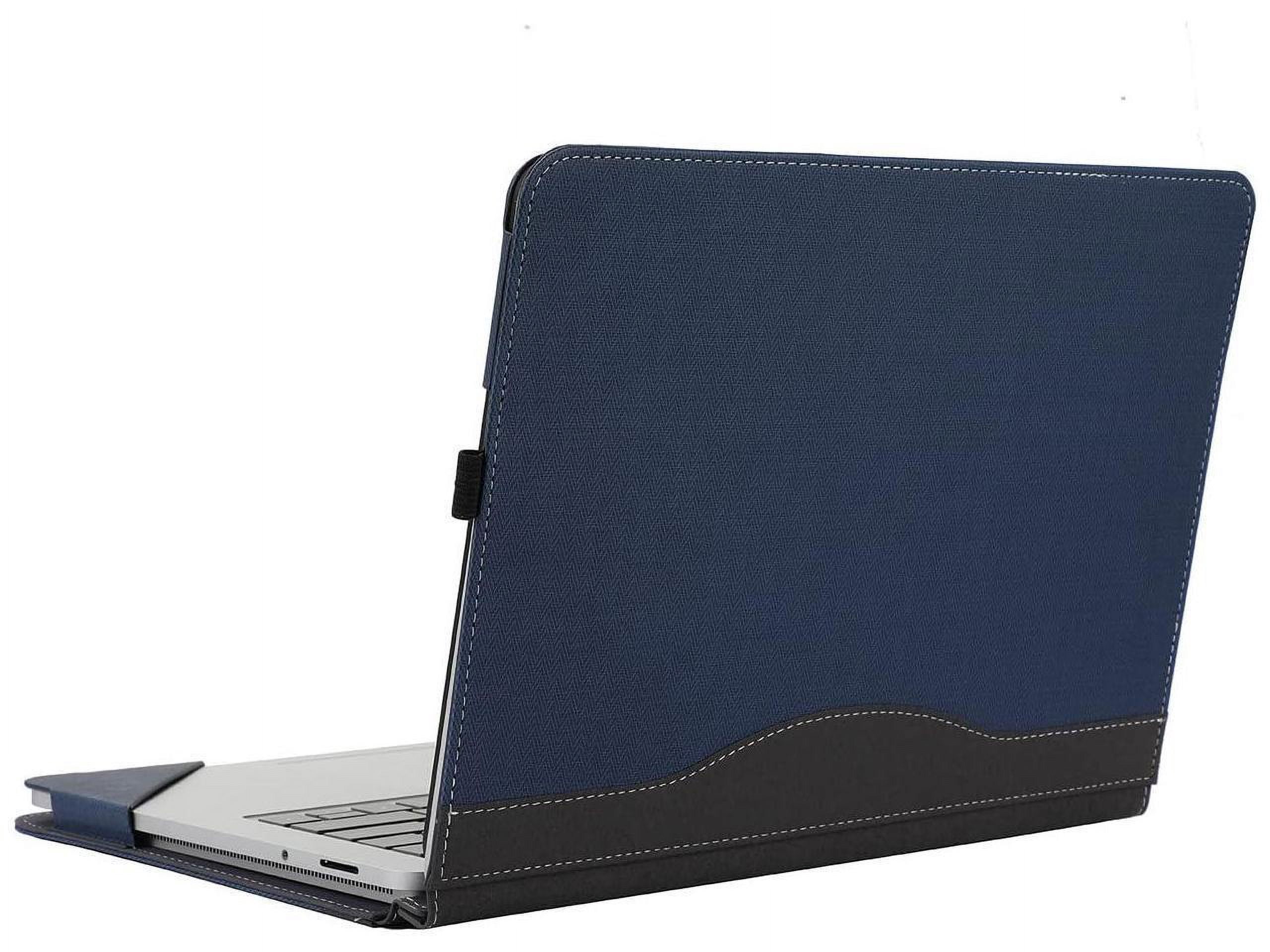 Laptop Case for 14.4 inch Microsoft Surface Laptop Studio 2 2023 / Studio 2022 Protective Cover Shell with Pencil Holder PU Leather Hard Folio Cover
