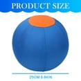 thumbnail image 3 of Herding Ball, Herding Ball for Dogs, Extra-Large Enrichment Ball — Tear-Resistant, Includes Protective Cover and Air Pump, Available in Three Sizes to Suit All Dogs,Orange,9.8", 3 of 9