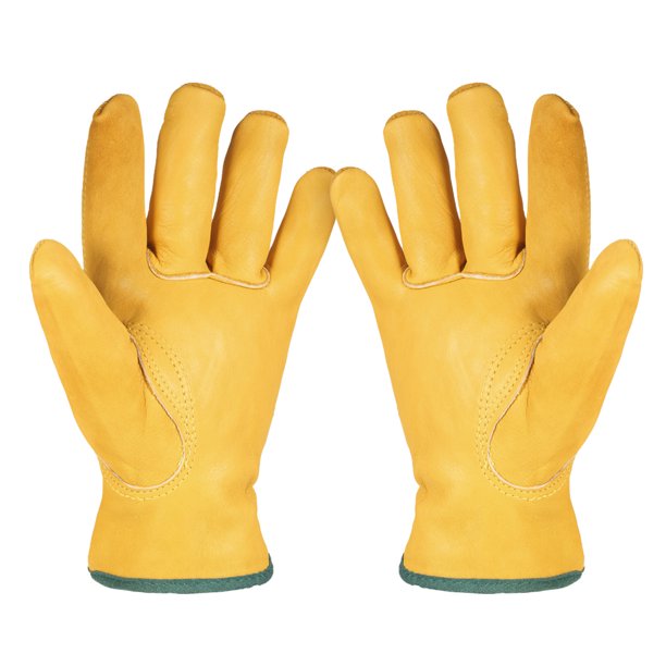 Leather Working Gloves Men S Work Cowhide Gardening Digging Cowhide Gloves Gardening Digging